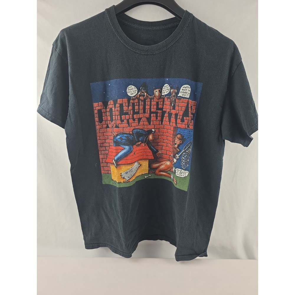 Vintage Snoop Dogg T Shirt Size Medium Doggystyle Album Promo Graphic 90s Y2K